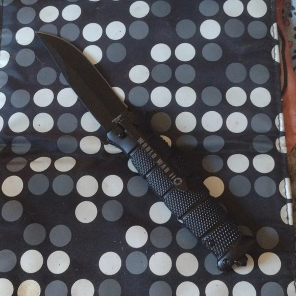 WW2 Full Tang SS Thumblock - Picture 2 of 3